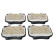 JUEGO DE PASTILLAS DE FRENO ATE 13.0460-4896.2, Miniatura 2