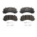 JUEGO DE PASTILLAS DE FRENO ATE 13.0460-5692.2