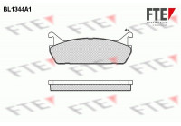 Juego de pastillas de freno BL1344A1 FTE