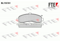 Juego de pastillas de freno BL1357A1 FTE
