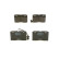 Juego de pastillas de freno BP062 Bosch, Miniatura 3