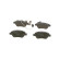 Juego de pastillas de freno BP1023 Bosch, Miniatura 3