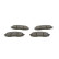 Juego de pastillas de freno BP1063 Bosch, Miniatura 4