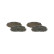 Juego de pastillas de freno BP1108 Bosch