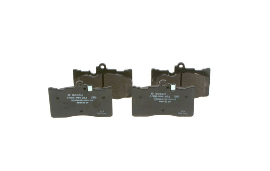 Juego de pastillas de freno BP1124 Bosch