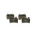 Juego de pastillas de freno BP1146 Bosch