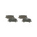 Juego de pastillas de freno BP1159 Bosch, Miniatura 3