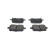 Juego de pastillas de freno BP1240 Bosch, Miniatura 3