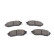 Juego de pastillas de freno BP1244 Bosch