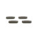 Juego de pastillas de freno BP128 Bosch, Miniatura 5