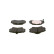Juego de pastillas de freno BP1348 Bosch, Miniatura 4