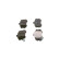 Juego de pastillas de freno BP1348 Bosch, Miniatura 5