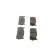 Juego de pastillas de freno BP1352 Bosch, Miniatura 2