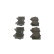 Juego de pastillas de freno BP1371 Bosch, Miniatura 2