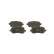 Juego de pastillas de freno BP1415 Bosch