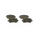 Juego de pastillas de freno BP1415 Bosch, Miniatura 6