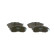 Juego de pastillas de freno BP1493 Bosch, Miniatura 3