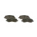 Juego de pastillas de freno BP1496 Bosch, Miniatura 3