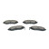 Juego de pastillas de freno BP243 Bosch