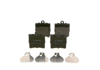 Juego de pastillas de freno BP260 Bosch