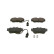 Juego de pastillas de freno BP388 Bosch