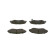 Juego de pastillas de freno BP409 Bosch, Miniatura 4