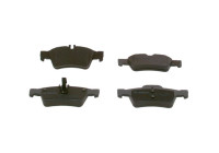 Juego de pastillas de freno BP412 Bosch