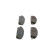 Juego de pastillas de freno BP427 Bosch, Miniatura 2