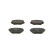 Juego de pastillas de freno BP430 Bosch