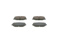 Juego de pastillas de freno BP505 Bosch