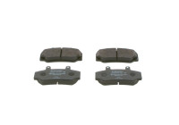Juego de pastillas de freno BP530 Bosch