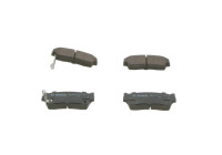Juego de pastillas de freno BP604 Bosch