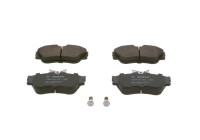 Juego de pastillas de freno BP607 Bosch