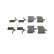 Juego de pastillas de freno BP644 Bosch, Miniatura 2