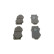 Juego de pastillas de freno BP715 Bosch, Miniatura 4
