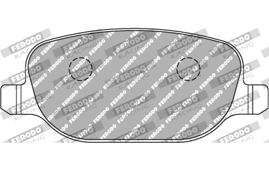 Juego de pastillas de freno DS Performance FDS1795 Ferodo Racing, Imagen 6