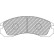 Juego de pastillas de freno DS Performance FDS765 Ferodo Racing, Miniatura 5