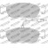 Juego de pastillas de freno DS Performance FDS876 Ferodo Racing, Miniatura 6