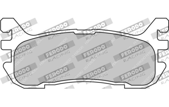 Juego de pastillas de freno DS2500 FCP1012H Ferodo Racing, Imagen 6