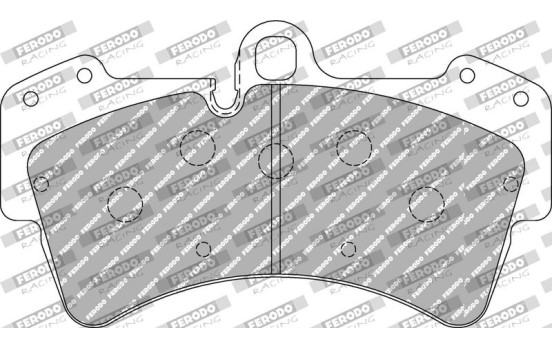 Juego de pastillas de freno DS2500 FCP1626H Ferodo Racing, Imagen 6