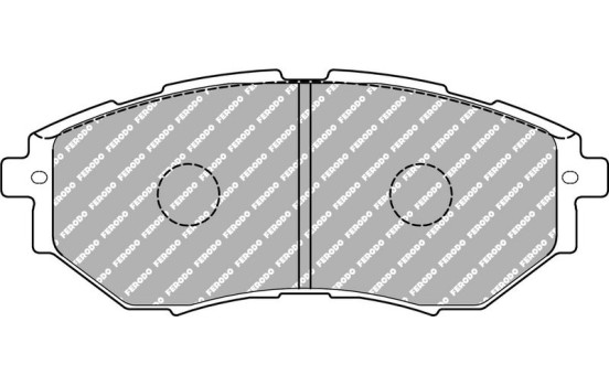 Juego de pastillas de freno DS2500 FCP1984H Ferodo Racing, Imagen 5