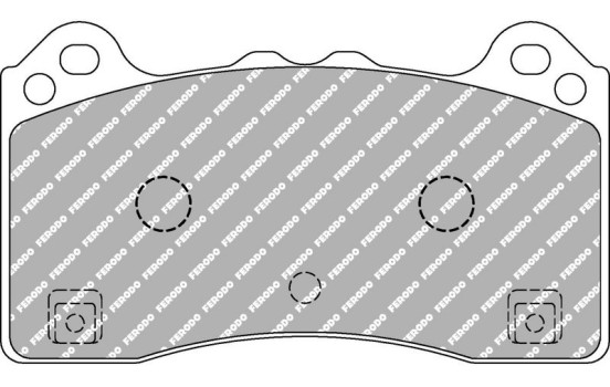 Juego de pastillas de freno DS2500 FCP4830H Ferodo Racing, Imagen 5