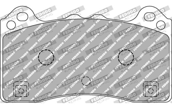 Juego de pastillas de freno DS2500 FCP4830H Ferodo Racing, Imagen 6