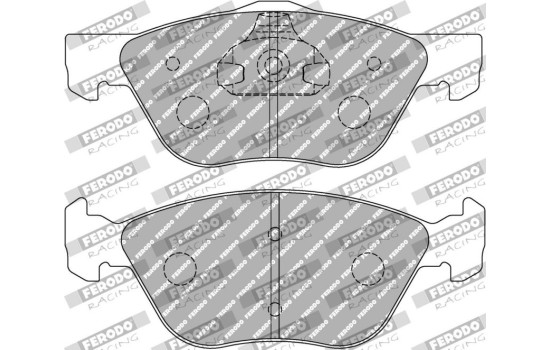 Juego de pastillas de freno DS3000 FCP1052R Ferodo Racing, Imagen 6
