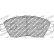 Juego de pastillas de freno DS3000 FCP776R Ferodo Racing, Miniatura 6
