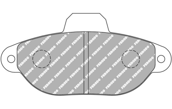 Juego de pastillas de freno DS3000 FCP925R Ferodo Racing, Imagen 5
