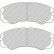 Juego de pastillas de freno FDB1015 Ferodo, Miniatura 2