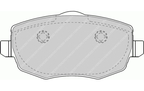 Juego de pastillas de freno FDB1582 Ferodo