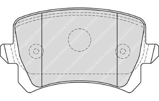 Juego de pastillas de freno FDB4192 Ferodo, Imagen 2