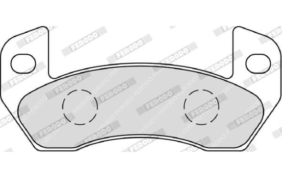 Juego de pastillas de freno FDB4309 Ferodo, Imagen 4